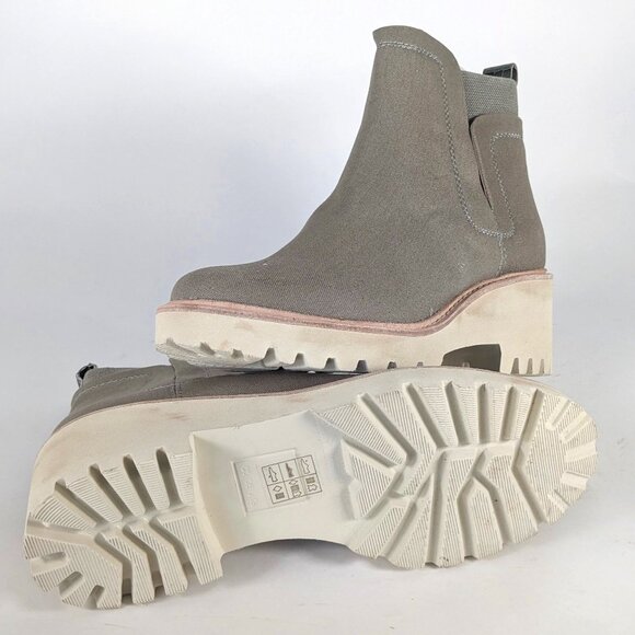 Dolce vita Grey ankle boots. Size 9, slight heels for comfort and super cute - Picture 1 of 6